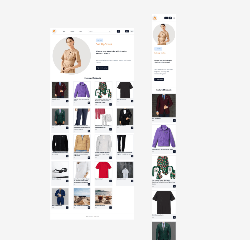 E-commerce App preview